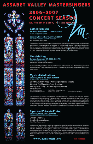 cathedral music poster